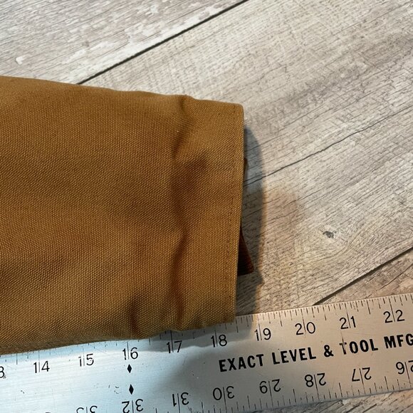 Carhartt C003 men's duck traditional coat brown "White River" patch Small - Picture 6 of 11